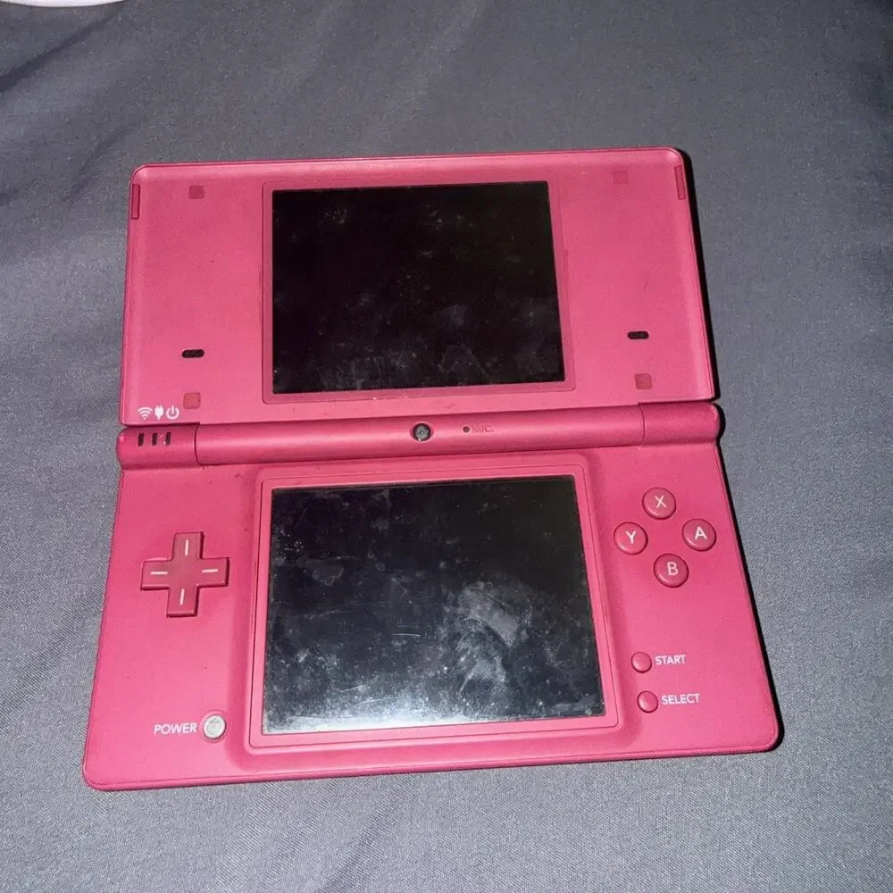 Nintendo DS Console Hot Pink Handheld System No Charger/stylus